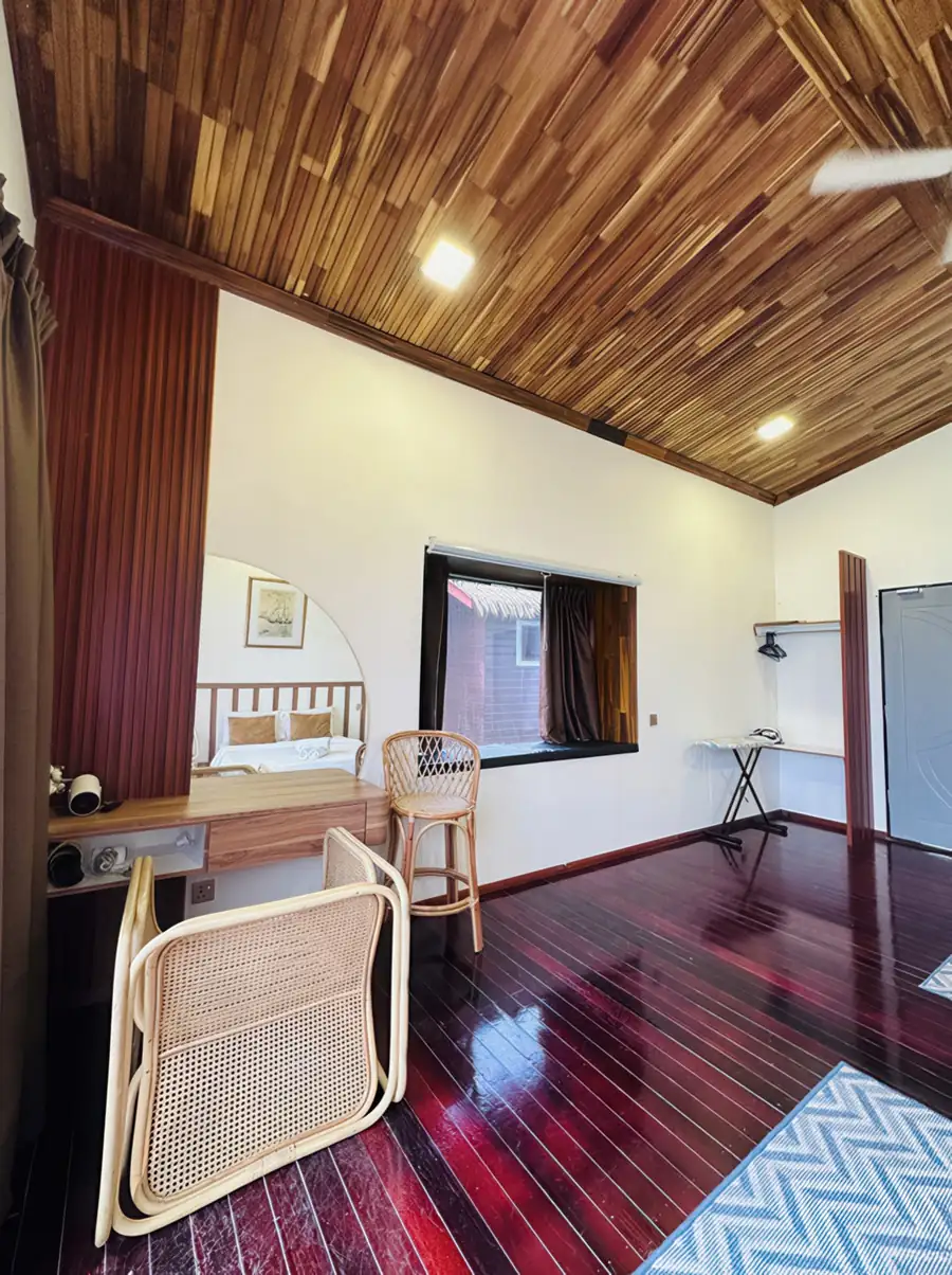 Polished interior suite at Dayang Resort Semporna with bright modern finishes.